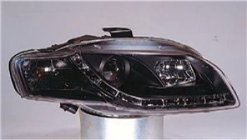 37 649 р. AUDI A4 ФАРА Л+П (КОМПЛЕКТ) ТЮНИНГ (DEVIL EYES) (SONAR) ЛИНЗОВАН С РЕГ.МОТОР ВНУТРИ ЧЕРН SONAR ai0a405-003b-n  с доставкой в г. Воронеж. Увеличить фотографию 1