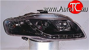 37 649 р. AUDI A4 ФАРА Л+П (КОМПЛЕКТ) ТЮНИНГ (DEVIL EYES) (SONAR) ЛИНЗОВАН С РЕГ.МОТОР ВНУТРИ ЧЕРН SONAR ai0a405-003b-n  с доставкой в г. Воронеж