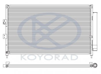 5 449 р. CIVIC КОНДЕНСАТОР КОНДИЦ (СЕДАН) (ХЭТЧБЭК) (KOYO) KOYORAD hdcvc06-934  с доставкой в г. Воронеж. Увеличить фотографию 1