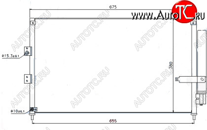 5 799 р. CIVIC КОНДЕНСАТОР КОНДИЦ (СЕДАН) (ХЭТЧБЭК) BODYPARTS hdcvc06-936  с доставкой в г. Воронеж