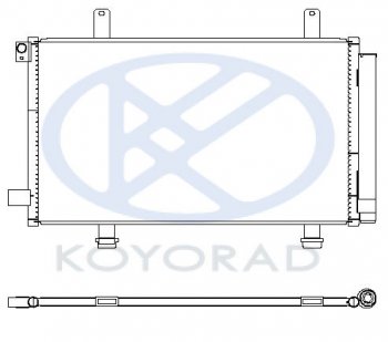 10 249 р. SX-4 КОНДЕНСАТОР КОНДИЦ (см.каталог) KOYORAD szsx406-932  с доставкой в г. Воронеж. Увеличить фотографию 1