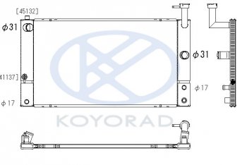 9 999 р. PRIUS РАДИАТОР ОХЛАЖДЕН (вариатор) (KOYO) KOYORAD typri04-910  с доставкой в г. Воронеж. Увеличить фотографию 1
