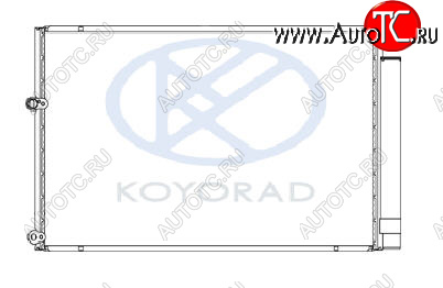 5 999 р. PRIUS КОНДЕНСАТОР КОНДИЦ (KOYO) KOYORAD typri04-930  с доставкой в г. Воронеж