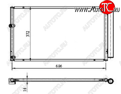 4 549 р. PRIUS КОНДЕНСАТОР КОНДИЦ BODYPARTS typri04-931  с доставкой в г. Воронеж