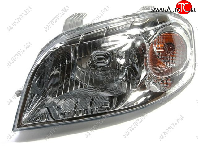 8 349 р. Левая фара (c электрокорректором) DEPO Chevrolet Aveo T250 седан рестайлинг (2006-2011)  с доставкой в г. Воронеж