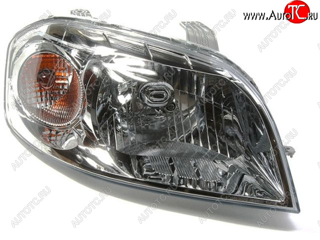 8 349 р. Правая фара (c электрокорректором) DEPO  Chevrolet Aveo  T250 (2006-2011) седан рестайлинг  с доставкой в г. Воронеж