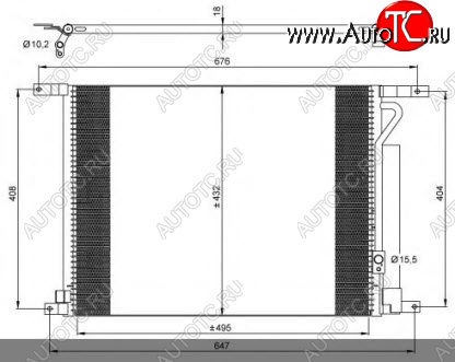 6 899 р. AVEO КОНДЕНСАТОР КОНДИЦ (см.каталог) (СЕДАН) (ХЭТЧБЭК) BODYPARTS cvave08-931  с доставкой в г. Воронеж