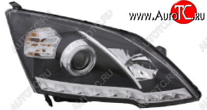 36 999 р. CR-V ФАРА Л+П (КОМПЛЕКТ) ТЮНИНГ ЛИНЗОВАН (DEVIL EYES) С СВЕТЯЩ ОБОДК (EAGLE EYES) ВНУТРИ ЧЕРН-ХРОМ EAGLE EYES hdcrv07-003bh-n  с доставкой в г. Воронеж