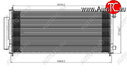 3 069 р. CR-V КОНДЕНСАТОР КОНДИЦ BODYPARTS hdcrv07-930  с доставкой в г. Воронеж
