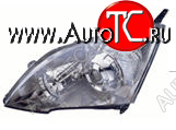 12 449 р. Левая фара (под корректор, линзован) DEPO Honda CR-V RE1,RE2,RE3,RE4,RE5,RE7 дорестайлинг (2007-2010)  с доставкой в г. Воронеж