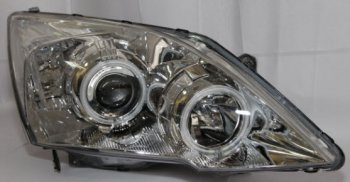 31 649 р. CR-V ФАРА Л+П (КОМПЛЕКТ) ТЮНИНГ ЛИНЗОВАН С СВЕТЯЩ ОБОДК (EAGLE EYES) ВНУТРИ ХРОМ EAGLE EYES hdcrv07-004h-n  с доставкой в г. Воронеж. Увеличить фотографию 1