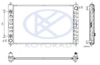 14 849 р. TEANA {13-} РАДИАТОР ОХЛАЖДЕН 2.5 , 3.5 AT (KOYO) KOYORAD nnten08-910  с доставкой в г. Воронеж. Увеличить фотографию 1