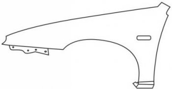 2 299 р. 323F КРЫЛО ПЕРЕДН ЛЕВ (5 дв) (Тайвань) BODYPARTS mz32f90-270-l  с доставкой в г. Воронеж. Увеличить фотографию 1