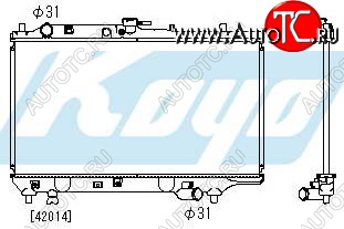 6 399 р. 323F РАДИАТОР ОХЛАЖДЕН MT 1.6 1.8 (5 дв) (KOYO) KOYORAD mz32f90-911  с доставкой в г. Воронеж