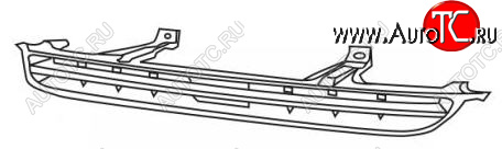 3 289 р. PRELUDE РЕШЕТКА РАДИАТОРА (Тайвань) ЧЕРН BODYPARTS hdpld97-100b  с доставкой в г. Воронеж