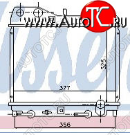 3 289 р. JAZZ (FIT) РАДИАТОР ОХЛАЖДЕН (см.каталог) BODYPARTS hdjaz01-911  с доставкой в г. Воронеж
