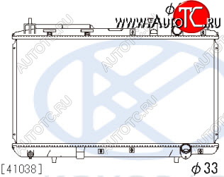 7 449 р. CR-V РАДИАТОР ОХЛАЖДЕН (1 ряд) АЛЮМИН (KOYO) MT KOYORAD hdcrv96-913  с доставкой в г. Воронеж