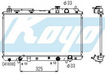 3 689 р. CR-V РАДИАТОР ОХЛАЖДЕН AT 2 (2 ряд) АЛЮМИН BODYPARTS hdcrv96-910  с доставкой в г. Воронеж. Увеличить фотографию 1