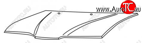 8 749 р. PRELUDE КАПОТ (Тайвань) BODYPARTS hdpld92-330  с доставкой в г. Воронеж