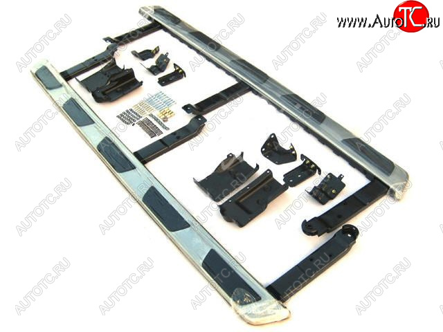 16 449 р. AUDI Q7 ПОРОГ-ПОДНОЖКА Л+П (КОМПЛЕКТ) OEM STYLE АЛЮМИН BODYPARTS ai0q706-4a0a-n  с доставкой в г. Воронеж
