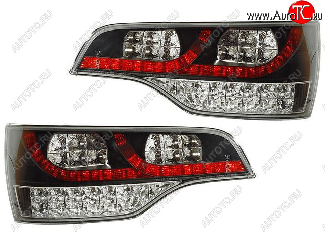 38 999 р. AUDI Q7 ФОНАРЬ ЗАДН ВНЕШН Л+П (КОМПЛЕКТ) ТЮНИНГ С ДИОД ПРОЗРАЧ (SONAR) ВНУТРИ ЧЕРН-ХРОМ SONAR ai0q706-740bh-n  с доставкой в г. Воронеж