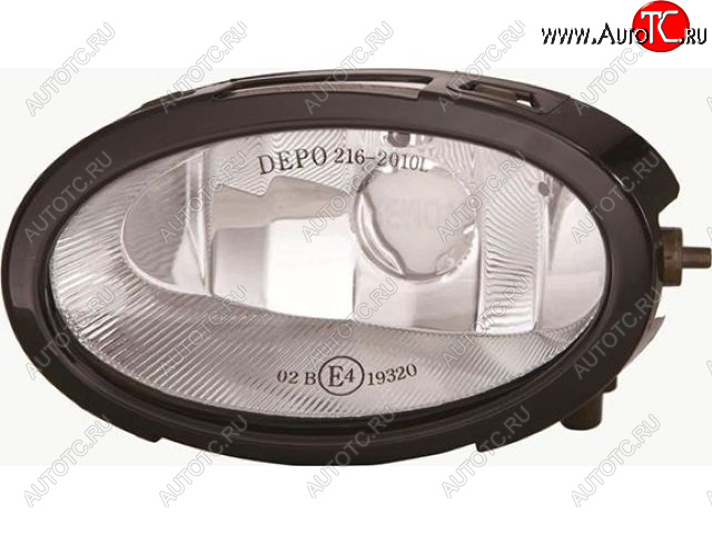 4 199 р. Противотуманная фара левая DEPO Mazda 3/Axela BK дорестайлинг, хэтчбэк (2003-2006)  с доставкой в г. Воронеж