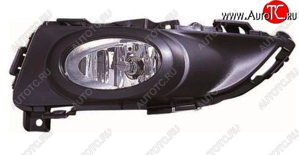 3 299 р. Противотуманная фара левая DEPO  Mazda 3/Axela  BK (2003-2006) дорестайлинг седан (с рамкой)  с доставкой в г. Воронеж
