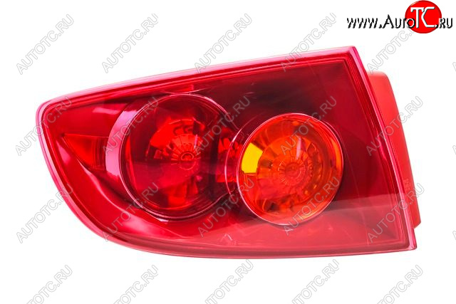 2 599 р. Левый фонарь DEPO Mazda 3/Axela BK дорестайлинг седан (2003-2006)  с доставкой в г. Воронеж
