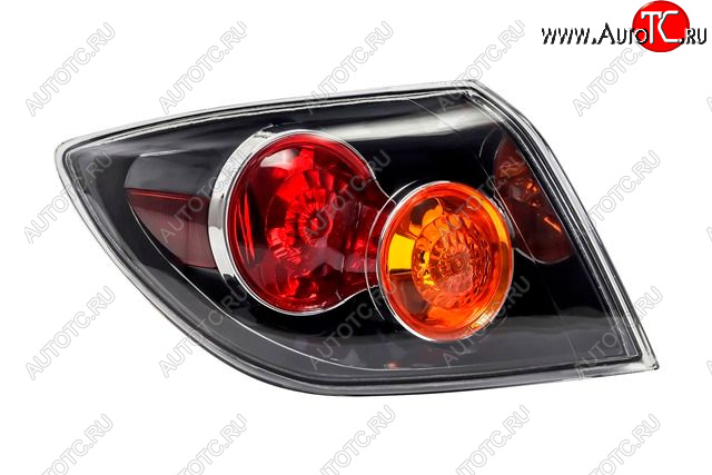 4 599 р. Левый фонарь DEPO Mazda 3/Axela BK дорестайлинг, хэтчбэк (2003-2006)  с доставкой в г. Воронеж