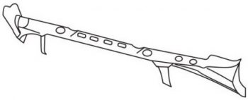 5 549 р. VITARA УСИЛИТЕЛЬ БАМПЕРА ЗАДН (3 дв) (Тайвань) API szvit88-700  с доставкой в г. Воронеж. Увеличить фотографию 1