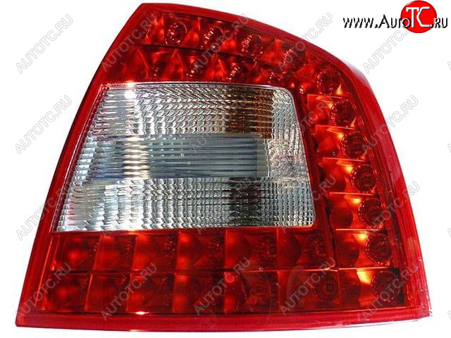 8 199 р. Правый фонарь (диодный) DEPO  Skoda Octavia  A5 (2008-2013) лифтбэк рестайлинг  с доставкой в г. Воронеж