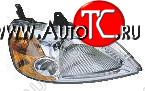 7 949 р. Правая фара (под корректор) DEPO Honda Civic ES седан дорестайлинг (2000-2003)  с доставкой в г. Воронеж