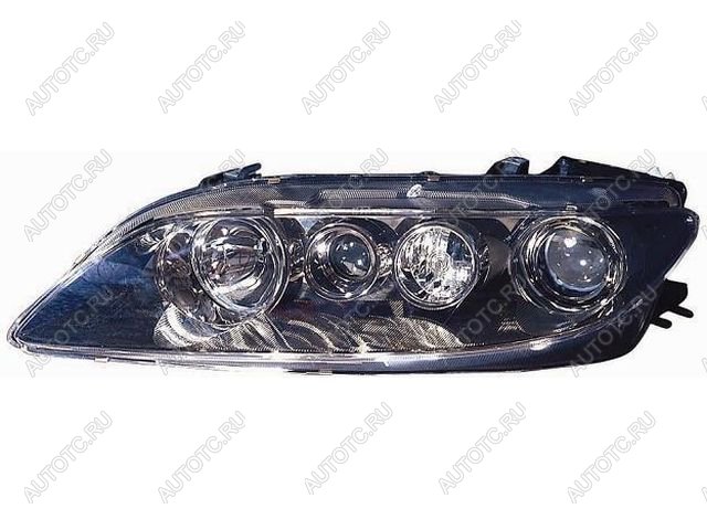 14 999 р. Левая фара (с электрокорректором, с противотум) BODYPARTS  Mazda 6  GG (2005-2008) седан рестайлинг  с доставкой в г. Воронеж