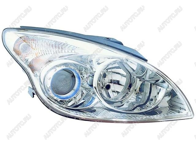 9 549 р. Правая фара (под корректор) DEPO Hyundai I30 FD хэтчбек дорестайлинг (2007-2010)  с доставкой в г. Воронеж