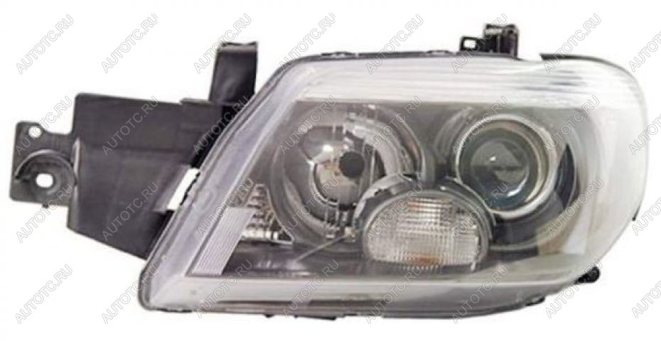13 449 р. Левая фара (под корректор, линзован) BodyParts Mitsubishi Outlander CU (2003-2009)  с доставкой в г. Воронеж