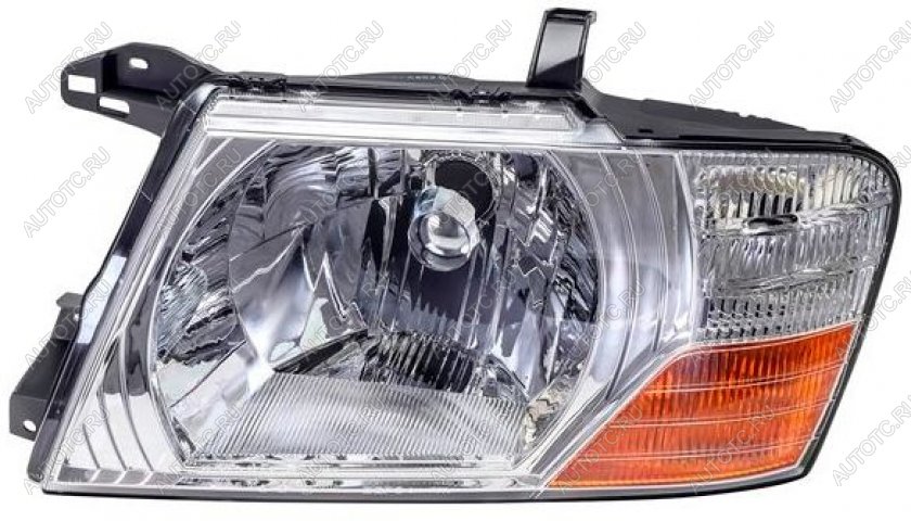8 399 р. Левая фара (под корректор) DEPO  Mitsubishi Pajero  3 V60 (1999-2003) дорестайлинг  с доставкой в г. Воронеж