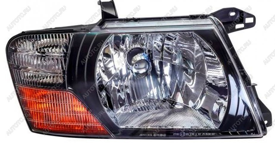 10 699 р. Правая фара (под корректор) DEPO  Mitsubishi Pajero  3 V60 (1999-2003) дорестайлинг  с доставкой в г. Воронеж