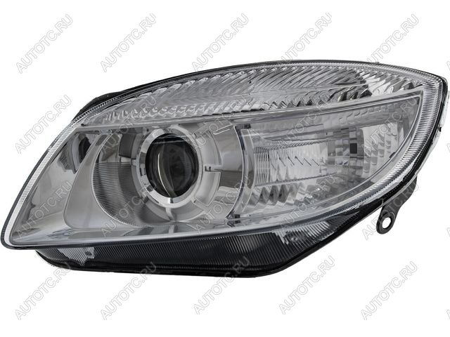 12 699 р. Левая фара (с электрокорректором, линзован) BodyParts Skoda Fabia Mk2 хэтчбэк дорестайлинг (2007-2010)  с доставкой в г. Воронеж