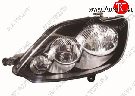 10 999 р. Левая фара (c электрокорректором) DEPO Volkswagen Golf Plus 6 (2009-2014)  с доставкой в г. Воронеж