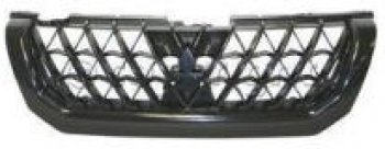 3 599 р. PAJERO SPORT {+USA} РЕШЕТКА РАДИАТОРА ЧЕРН API mbpas00-100b  с доставкой в г. Воронеж. Увеличить фотографию 1