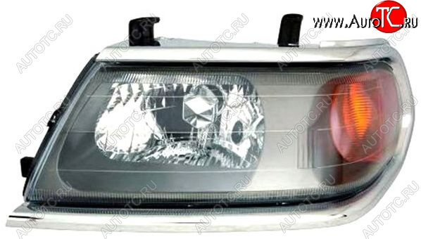 11 249 р. Левая фара (под корректор) BodyParts  Mitsubishi Pajero Sport  PA (1996-2004) дорестайлинг  с доставкой в г. Воронеж