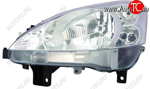 9 549 р. Левая фара (c электрокорректором) DEPO  Peugeot Partner  Tepee (2008-2012)  с доставкой в г. Воронеж