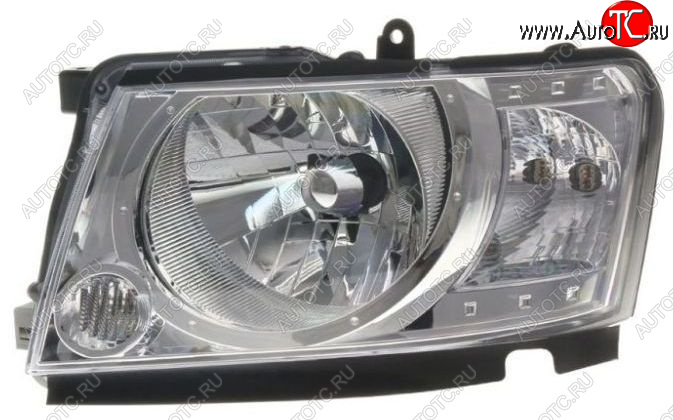 8 949 р. Левая фара (без корректора) BodyParts Nissan Patrol 5 Y61 2-ой рестайлинг (2004-2010)  с доставкой в г. Воронеж