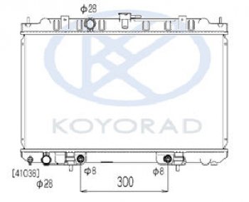 4 549 р. BLUEBIRD SYLPHY {ALMERA 02- P!2 02-} РАДИАТОР ОХЛАЖДЕН AT (дизель) KOYORAD nnsyl00-911  с доставкой в г. Воронеж. Увеличить фотографию 1