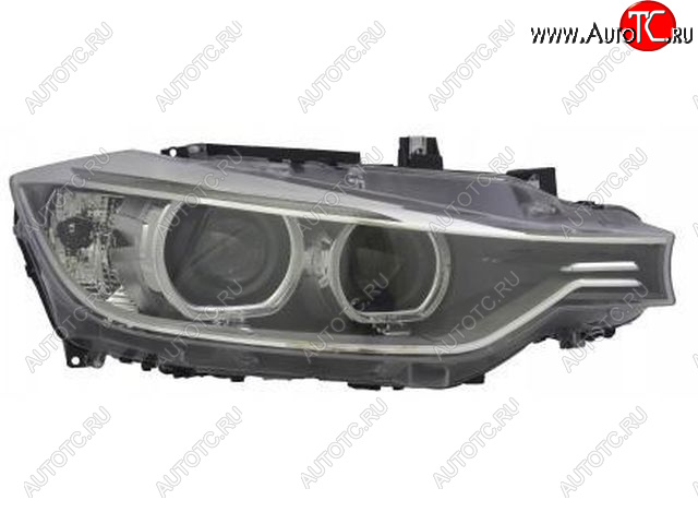 23 899 р. Правая фара (c электрокорректором) DEPO BMW 3 серия F30 седан дорестайлинг (2012-2015) (ксенон)  с доставкой в г. Воронеж