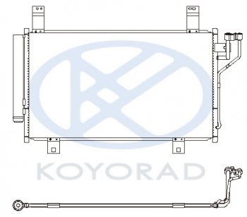 13 699 р. CX5 КОНДЕНСАТОР КОНДИЦ (KOYO) KOYORAD mzcx512-930  с доставкой в г. Воронеж. Увеличить фотографию 1