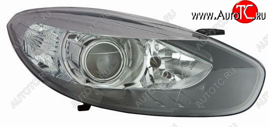 13 749 р. Левая фара (с электрокорректором, линзован) Bodyparts  Renault Fluence (2012-2016) рестайлинг  с доставкой в г. Воронеж
