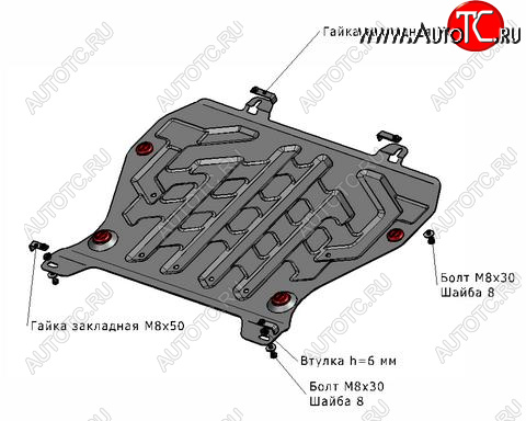 1 469 р. JUKE ЗАЩИТА ПОДДОНА ДВИГАТЕЛЯ , С КРЕПЛЕН , 1.6 , СТАЛЬН BODYPARTS nnjuk11-9f0  с доставкой в г. Воронеж