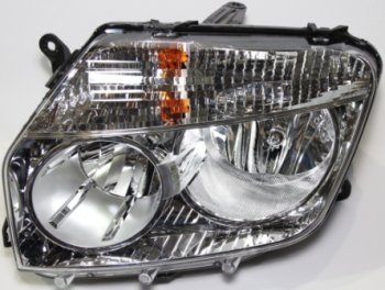 4 499 р. DUSTER ФАРА ЛЕВ ВНУТРИ ХРОМ С РЕГ.МОТОР (ориг.) BODYPARTS rndus10-002-l  с доставкой в г. Воронеж. Увеличить фотографию 1