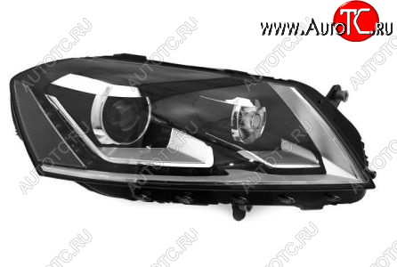 35 949 р. Правая фара (с электрокорректором, ксенон) DEPO Volkswagen Passat B7 седан (2010-2015)  с доставкой в г. Воронеж